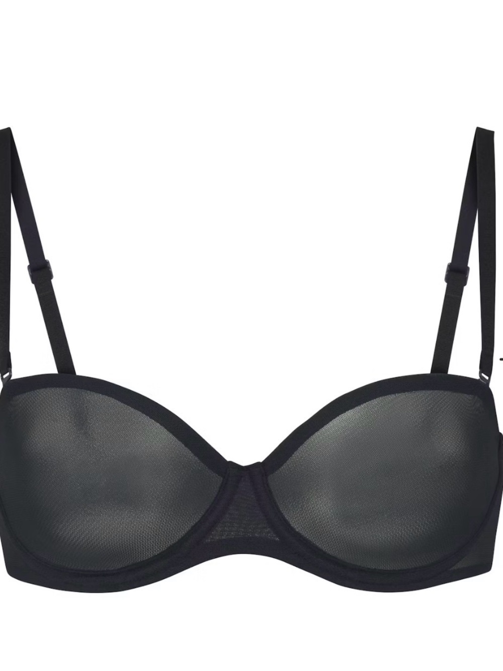 SKIMS Ultra Fine Mesh Strapless Bra (Removable Straps) - Picture 1 of 7